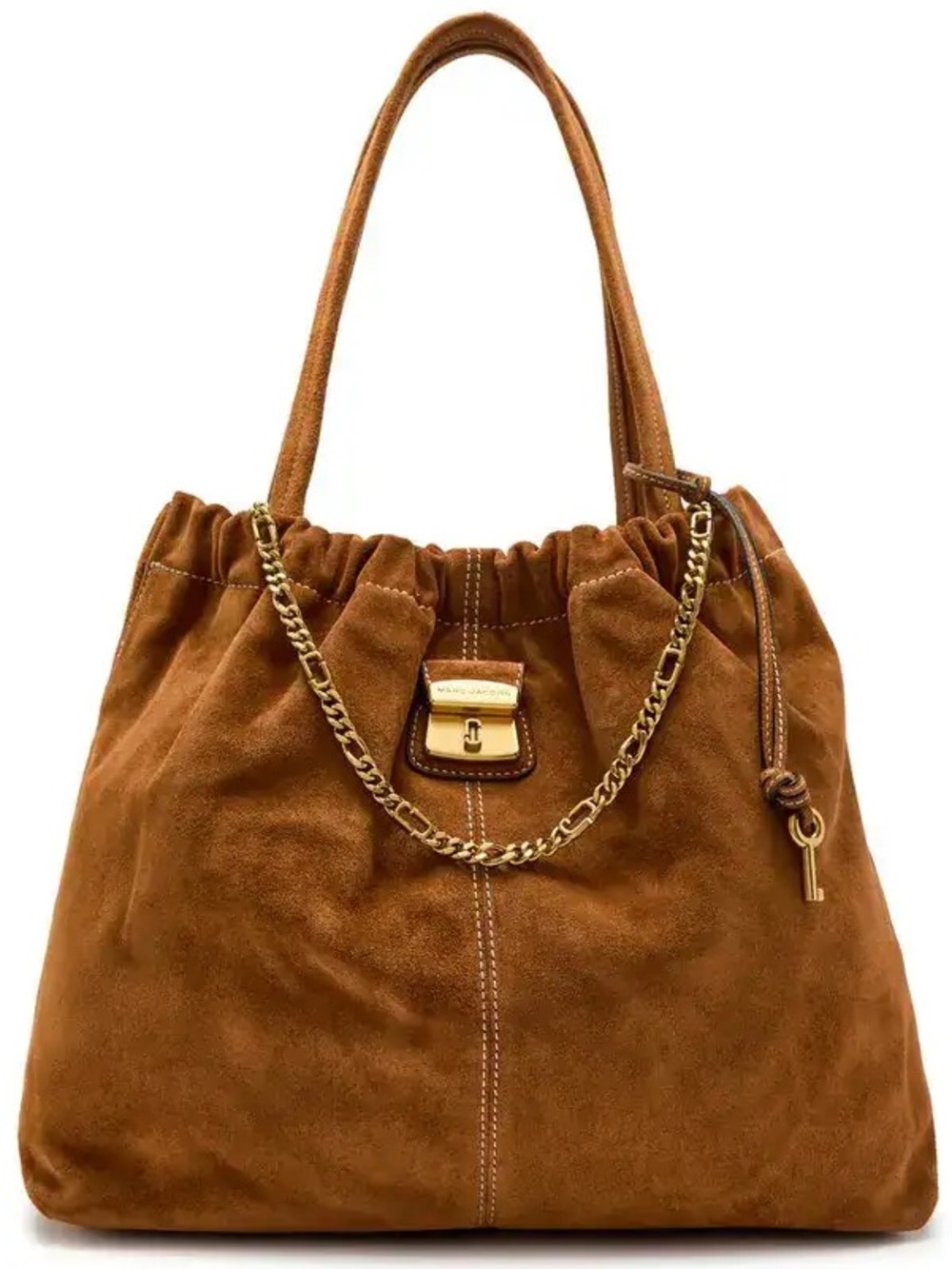 Marc Jacobs suede tote bag
